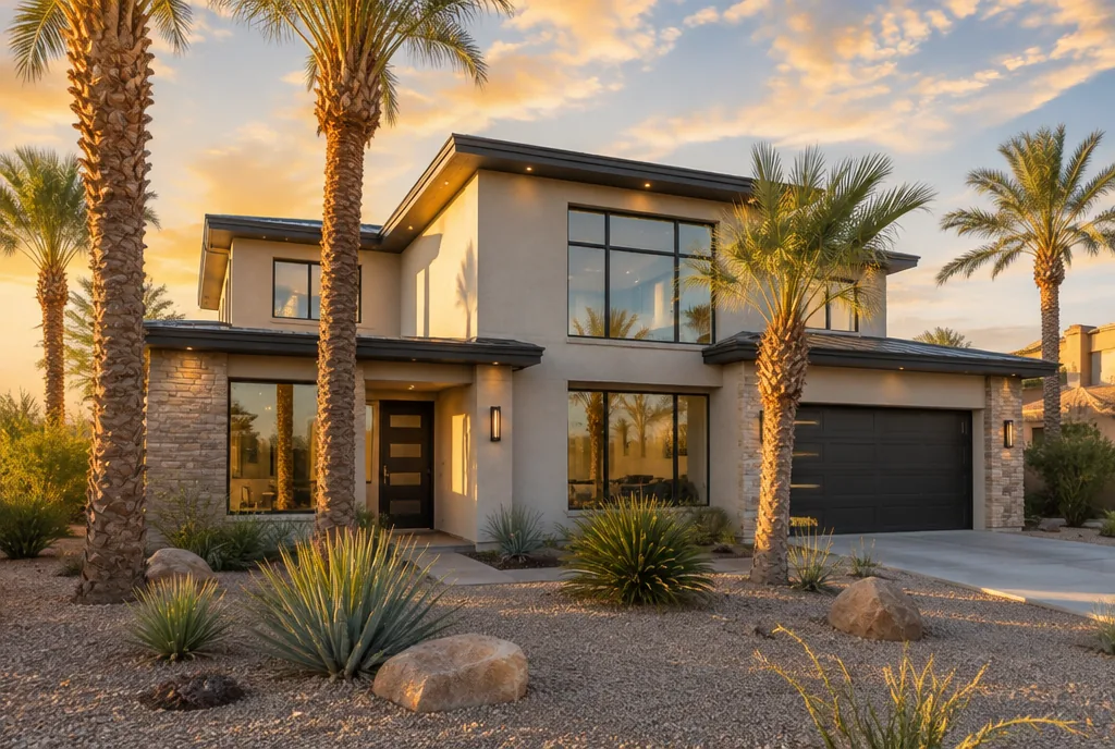 Two-story new-construction home in a Lennar master-planned community in Phoenix, Arizona
