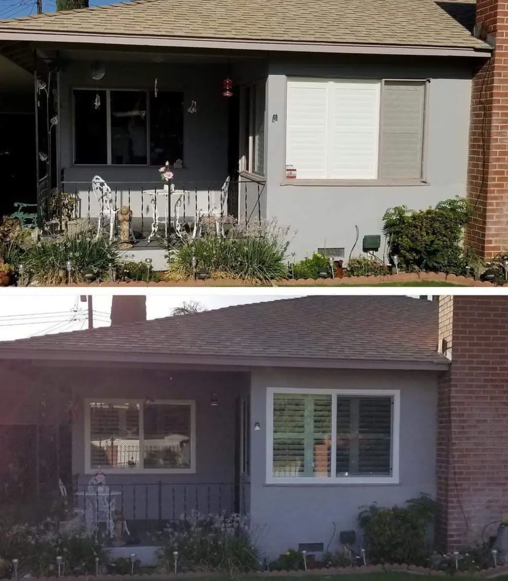 New construction windows installation