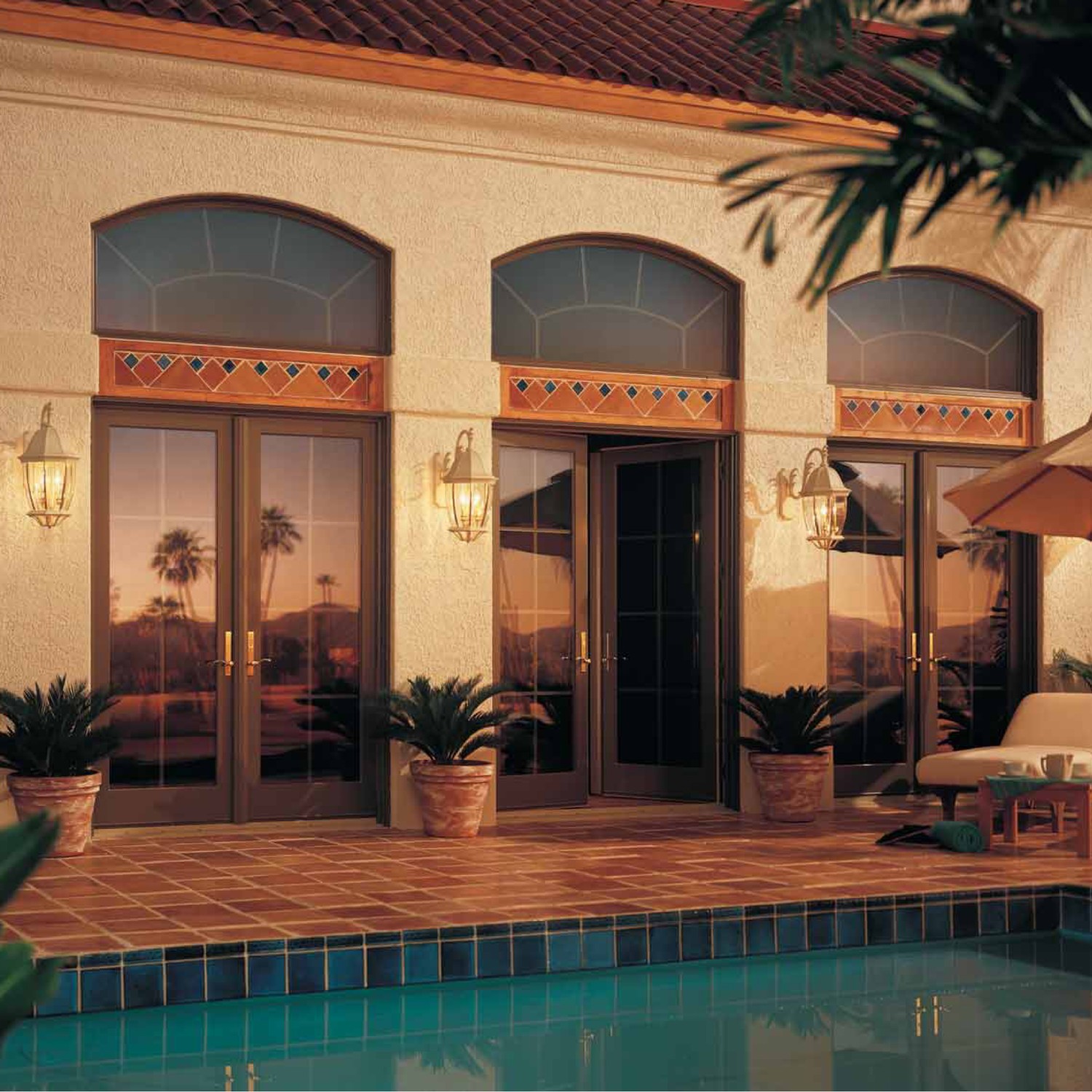 Specialty arched windows