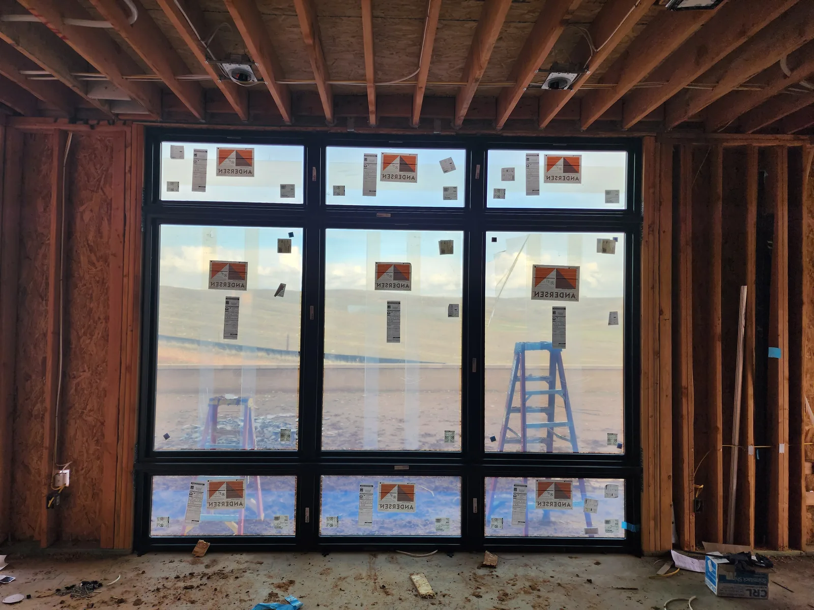 New construction windows and doors installation